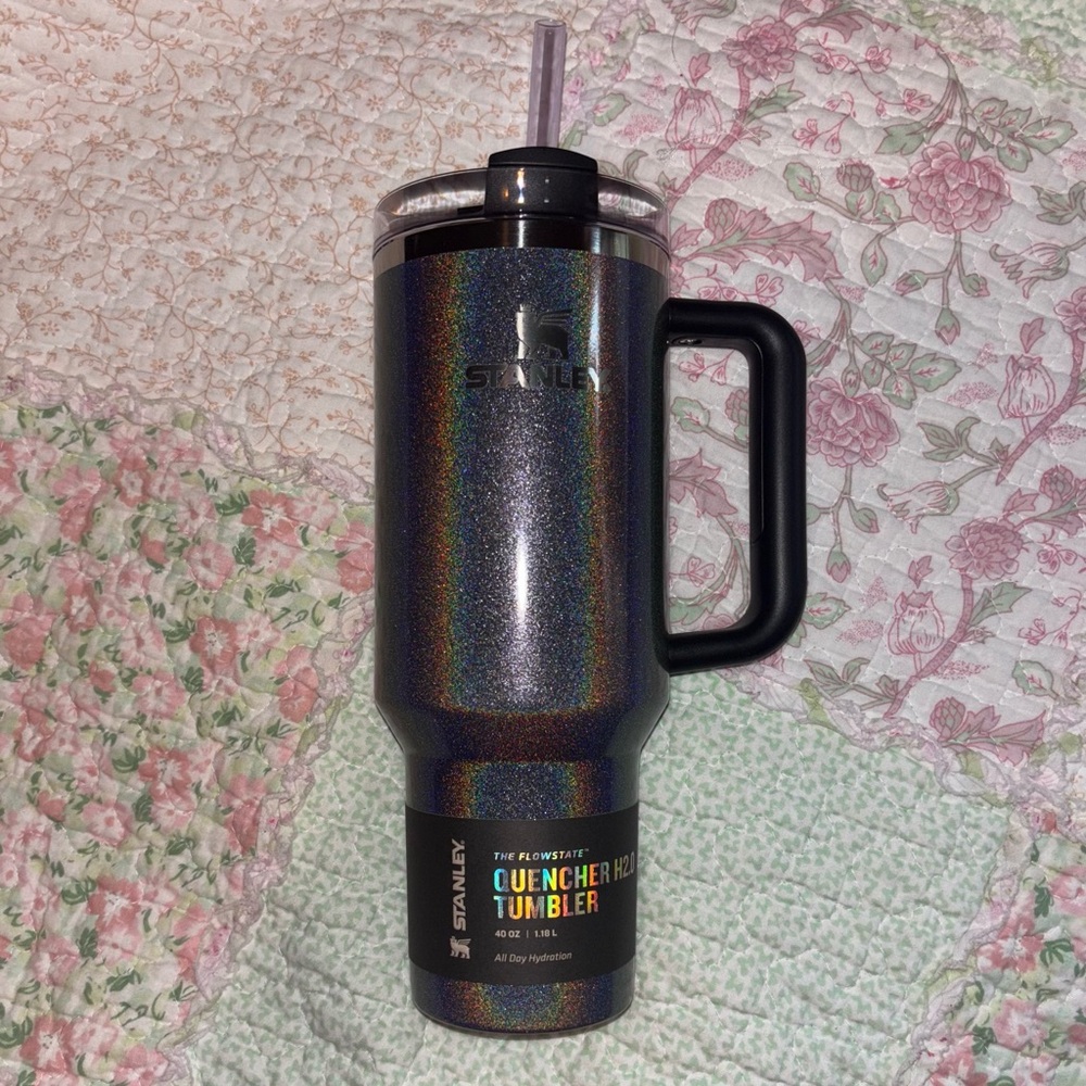 Stanley 40oz Midnight Glitz Quencher Tumbler
